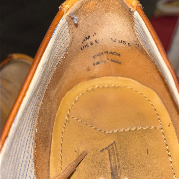 Classic “J Shoes” Hand Crafted Brown Leather Oxfords